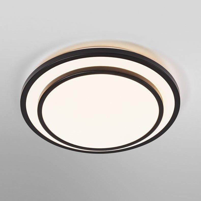 Osram - LED Deckenleuchte ORBIS BERLIN LED/24W/230V Ø 39 cm schwarz