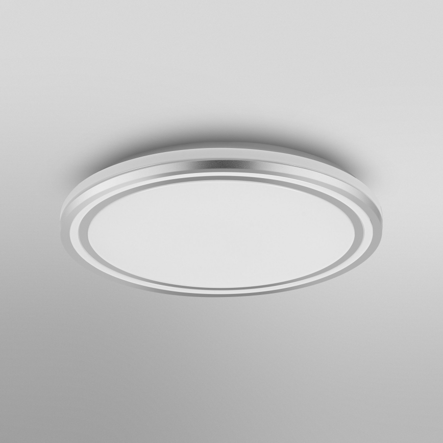 Osram - LED-Deckenleuchte ORBIS HELMAN LED/24W/230V, Ø 39 cm, silber