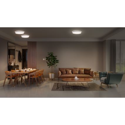Osram - LED-Deckenleuchte ORBIS LONDON LED/36W/230V Ø 48 cm weiß