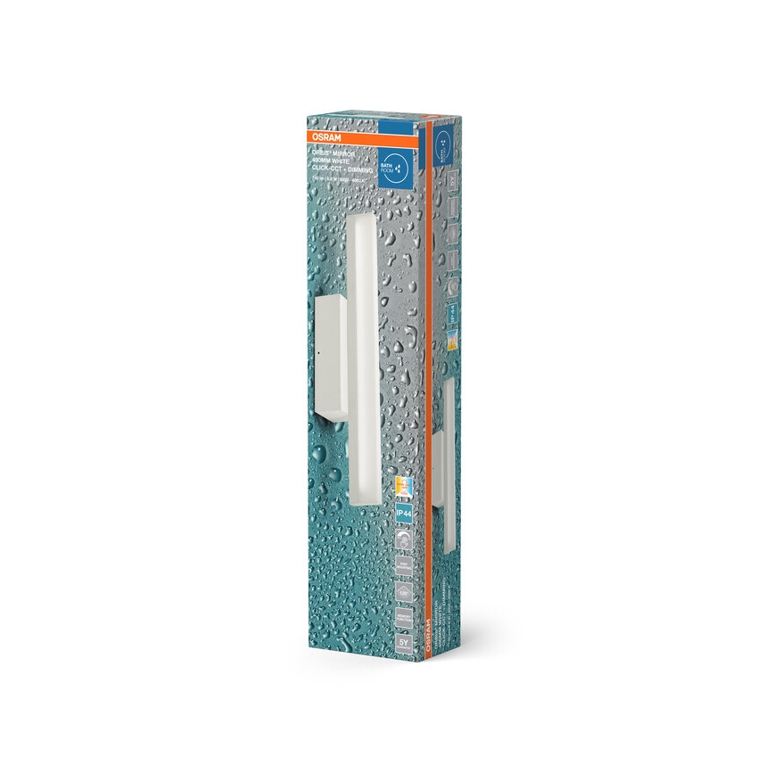 Osram - LED-dimmbare Spiegelleuchte ORBIS MIRROR LED/6,8W/230V 40 cm 3000/4000K IP44 weiß