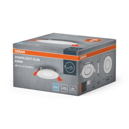 Osram - LED Einbauleuchte SLIM LED/4,5W/230V 6500K