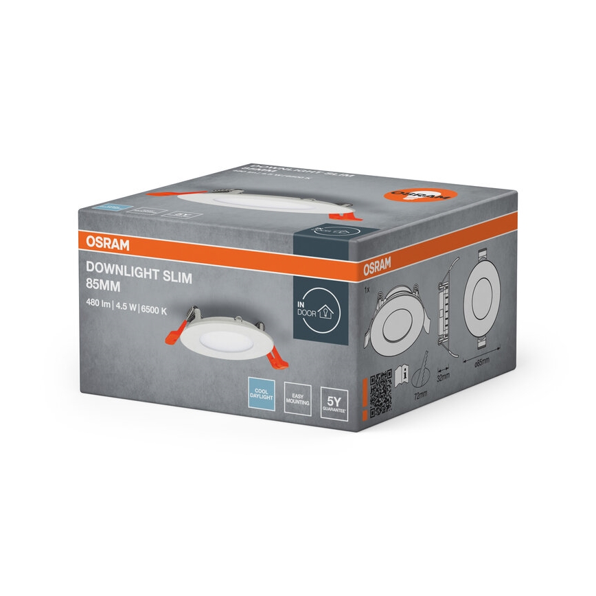 Osram - LED Einbauleuchte SLIM LED/4,5W/230V 6500K