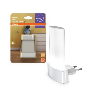 Osram - LED-Nachtlicht mit Sensor LUNETTA LED/0,28W/230V 3000K