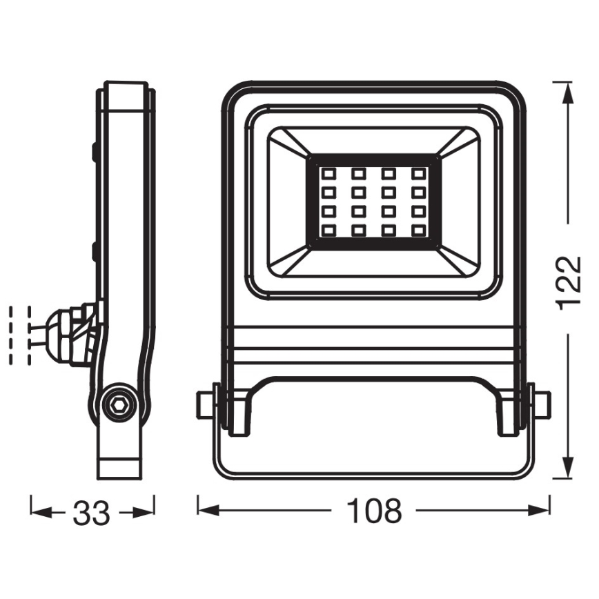 Osram - LED-Reflektor ENDURA LED/10W/230V 3000K IP65