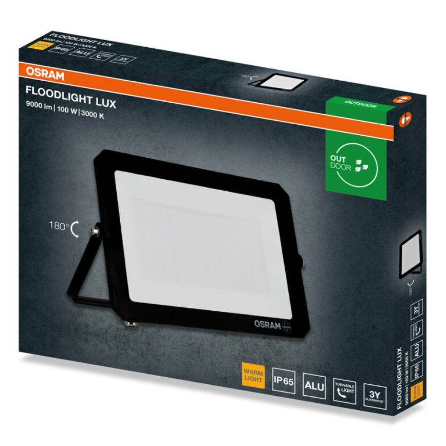 Osram - LED-Reflektor FLOODLIGHT LED/100W/230V 3000K IP65