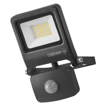 Osram - LED-Reflektor mit Sensor ENDURA LED/20W/230V 4000K IP44