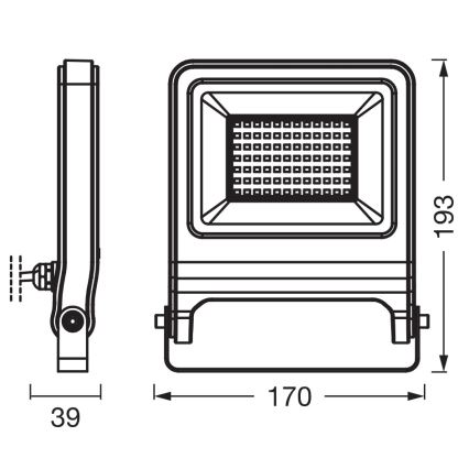 Osram - LED-Strahler ENDURA LED/50W/230V 3000K IP65