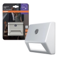 Osram - LED-Treppenleuchte mit Sensor NIGHTLUX LED/0,25W/3xAAA IP54 weiß