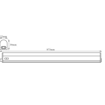 Osram - LED Unterbauleuchte BATTEN LED/10W/230V 4000K