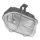 Outdoor-Deckenleuchte OVAL 1xE27/60W/230V IP44 grau