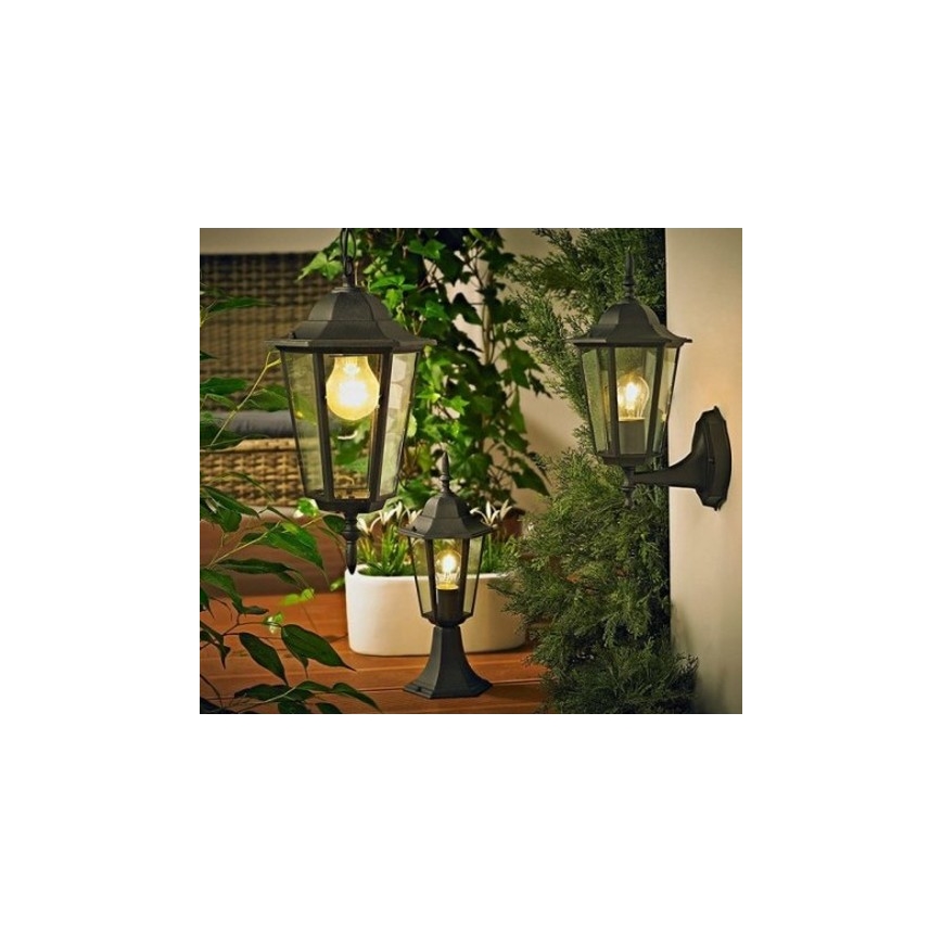 Outdoor-Hängeleuchte 1xE27/20W/230V IP43 schwarz
