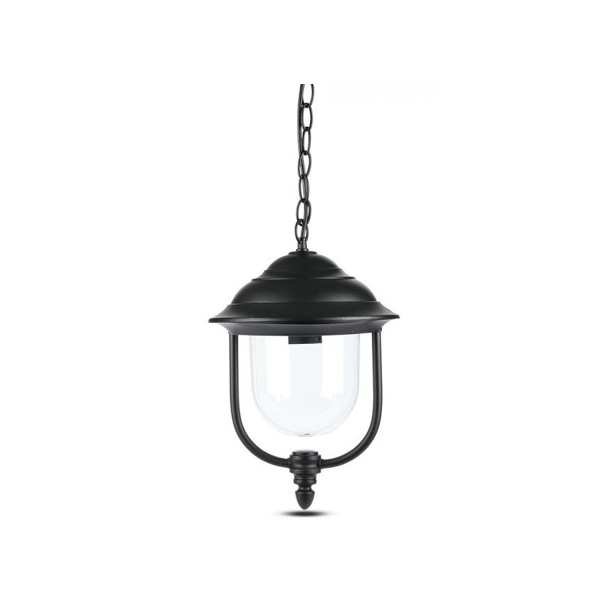 Outdoor-Hängeleuchte an Kette 1xE27/60W/230V IP44 schwarz