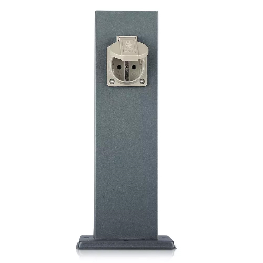 Outdoor-Steckdosensäule SCHUKO 2Z 230V IP44
