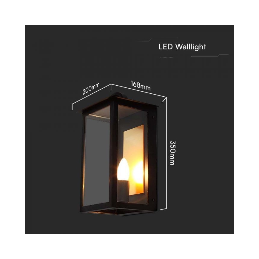 Outdoor-Wandleuchte 1xE14/30W/230V IP65