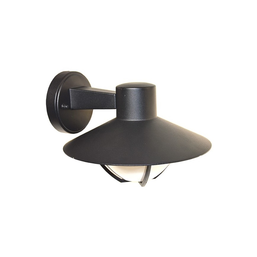 Outdoor-Wandleuchte ZALIKA 1xE27/60W/230V IP44 schwarz