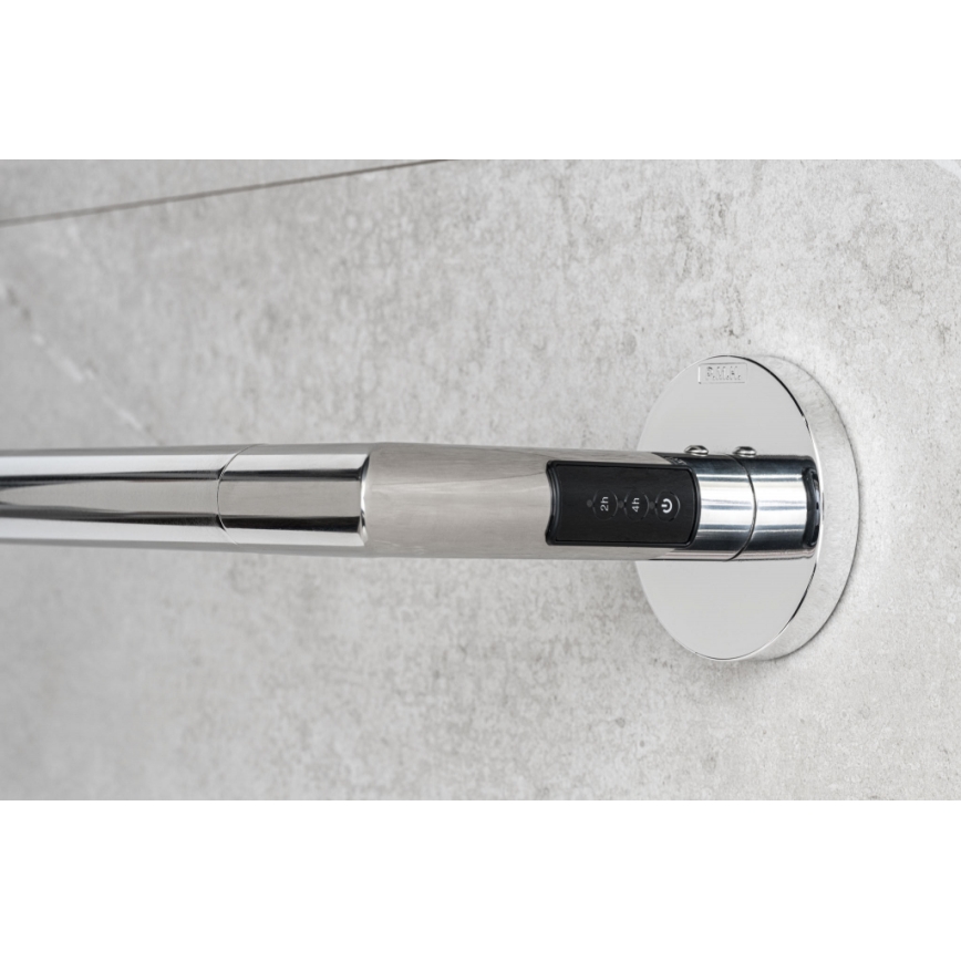 P.M.H. IN1SS-L - Elektrischer Handtuchwärmer INGA 17W/230V 85,9 cm IP44 links/polierter Edelstahl