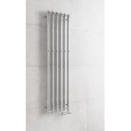 P.M.H. R2C/6 - Badezimmer-Handtuchheizkörper ROSENDAL, 525 W, 150 cm, glänzender Chrom