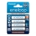 Panasonic Eneloop BK-3MCCE - 4 Stück wiederaufladbare AA-Batterien Eneloop NiMH/1,2V/1900mAh