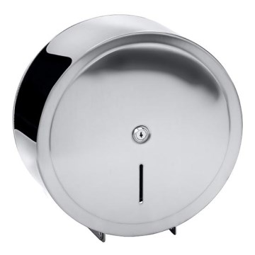 Papierbehälter 31 x 32,5 cm, Edelstahl/silber