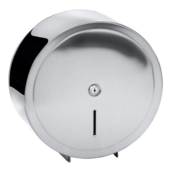 Papierbehälter 31 x 32,5 cm, Edelstahl/silber