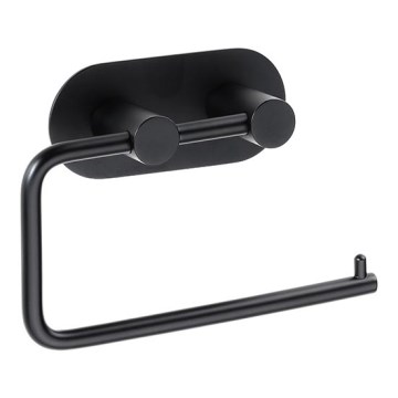 Papierhalter 14,5x10 cm Edelstahl/Schwarz