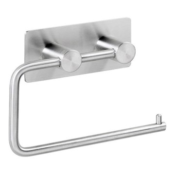 Papierhalter 14,5x10 cm Edelstahl/silber