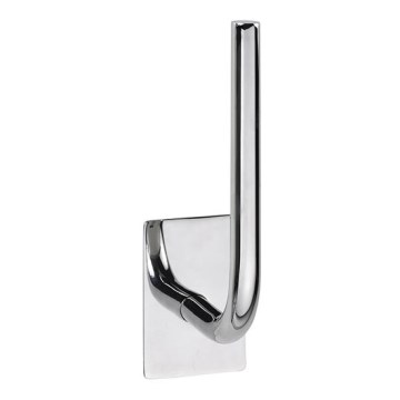 Papierhalter 4,5x18 cm Edelstahl/silber