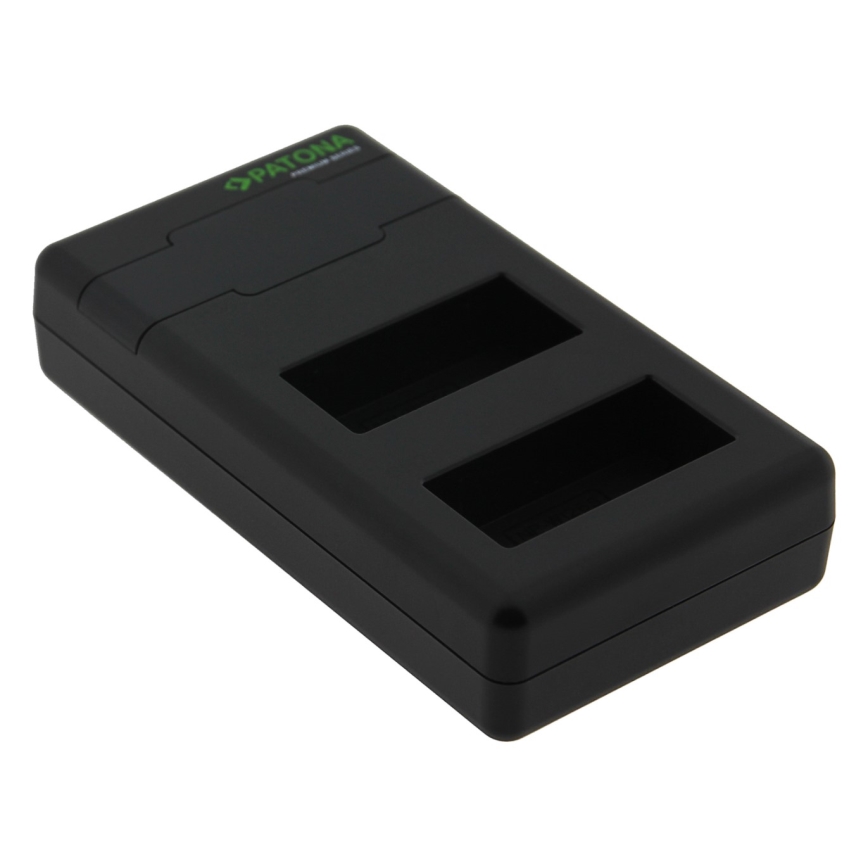 PATONA - Schnellladegerät Dual Fuji NP-W126 + USB-C Kabel 0,6m