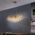Paul Neuhaus 2031-11 - Kronleuchter an Aufhängung ICICLE 15xG9/40W/230V 75x150 cm Messing