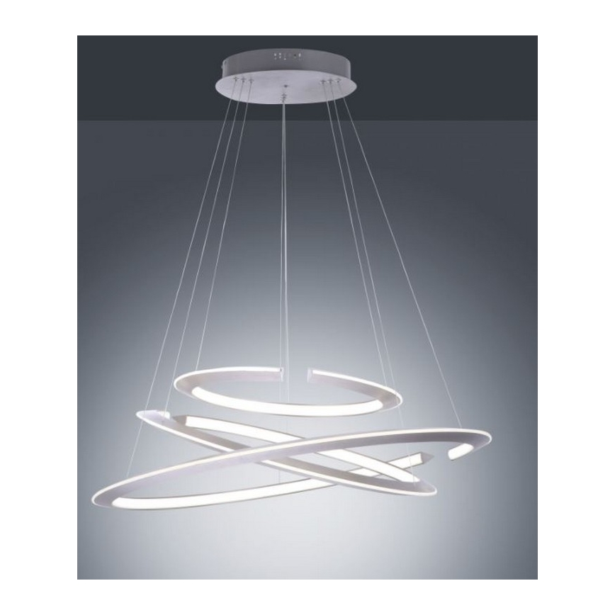 Paul Neuhaus 2493-55 - LED dimmbare Hängeleuchte an Kabel ALESSA 3xLED/38W/230V + Fernbedienung