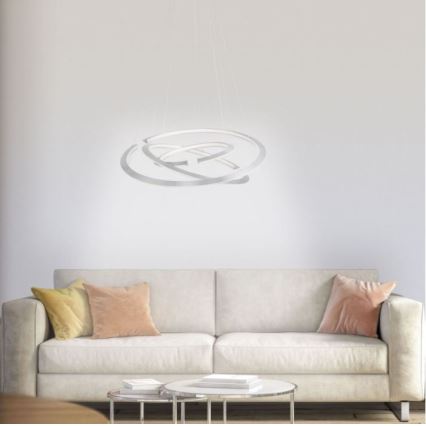 Paul Neuhaus 2493-55 - LED dimmbare Hängeleuchte an Kabel ALESSA 3xLED/38W/230V + Fernbedienung