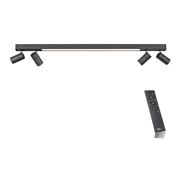 Paul Neuhaus 6121-13 - LED dimmbares Einbauleuchte PURE 4xLED/4W/230V + LED/9W 2700-5000K + Fernbedienung