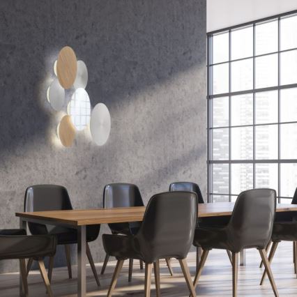 Paul Neuhaus 8153-79 - LED dimmbare Wandleuchte PUNTUA LED/1,3W/3,7V 2200 mAh + Fernbedienung