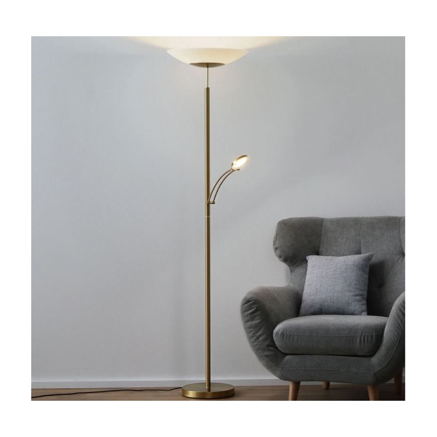 Paul Neuhaus - 655-60 - Dimmleuchte ALFRED 1xLED/28W/230V+1xLED/4W/230V Messing