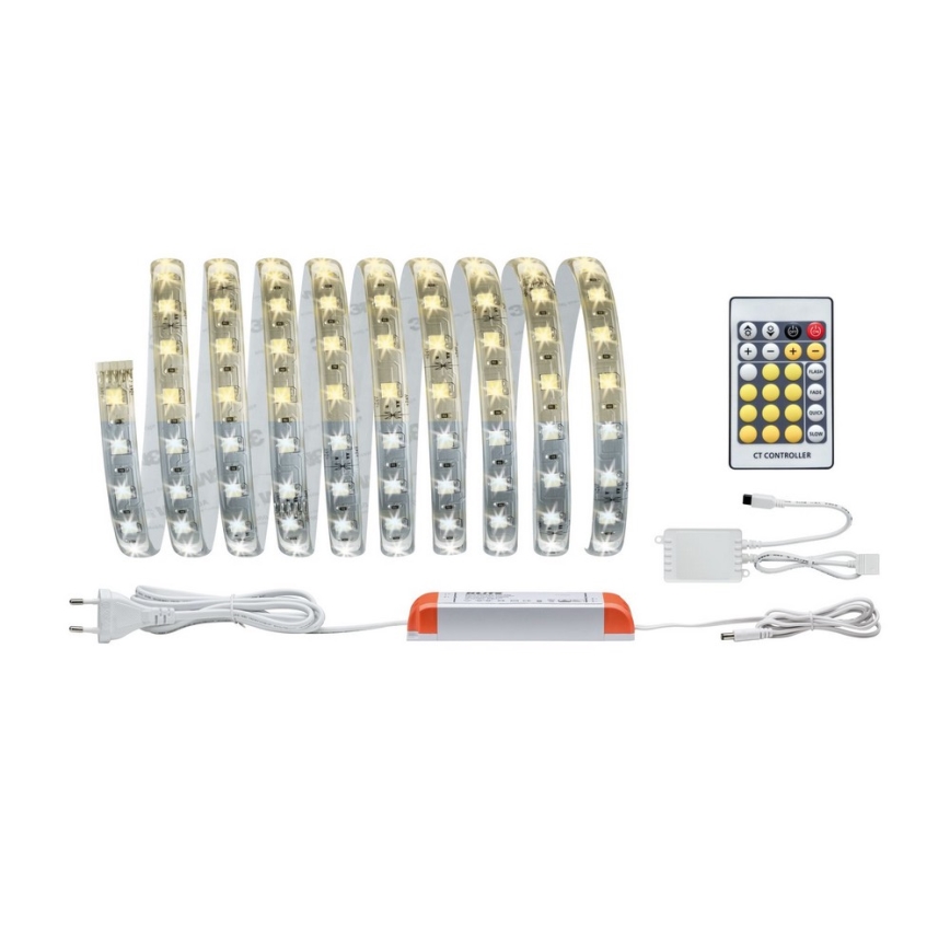 Paulmann 70624 - LED/20W Dimmbarer LED-Streifen MAXLED 3m 230V + Fernbedienung