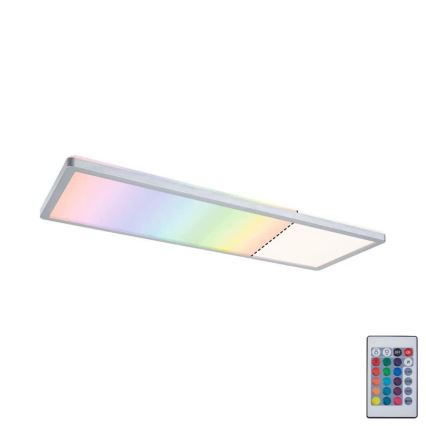 Paulmann 71020 - LED/20W RGBW dimmbares Panel ATRIA 230V 4000K 20x58 cm + Fernbedienung