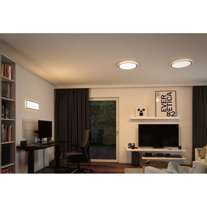 Paulmann 71020 - LED/20W RGBW dimmbares Panel ATRIA 230V 4000K 20x58 cm + Fernbedienung