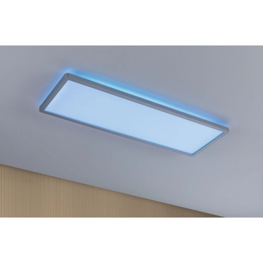 Paulmann 71020 - LED/20W RGBW dimmbares Panel ATRIA 230V 4000K 20x58 cm + Fernbedienung
