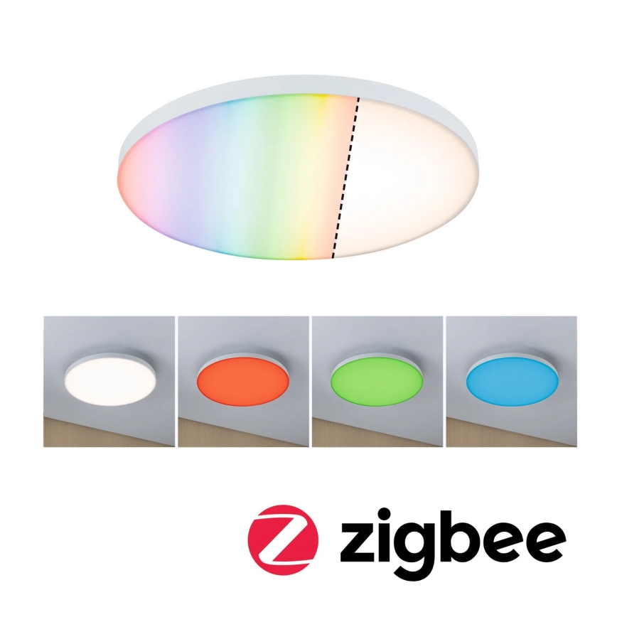 Paulmann 79897 - LED RGBW/22W Dimmbares Deckenleuchte SMART VELORA 230V