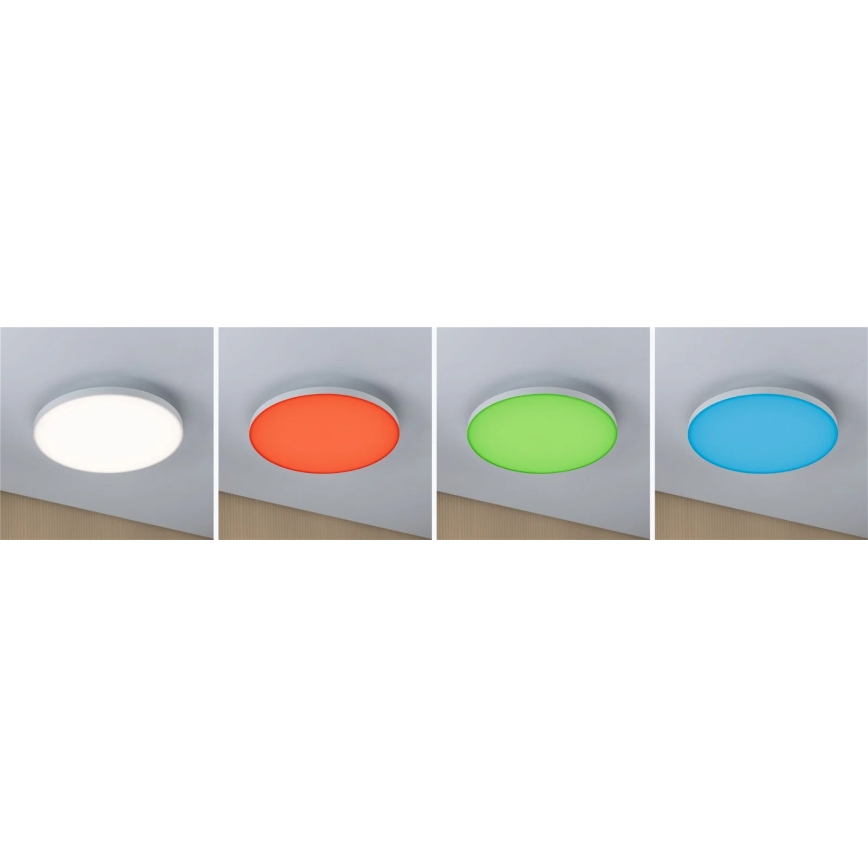 Paulmann 79897 - LED RGBW/22W Dimmbares Deckenleuchte SMART VELORA 230V