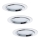 Paulmann 92693 - SET 3xLED/8W Dimmbare Einbauleuchte PREMIUM LINE 230