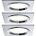 Paulmann 92696 - SET 3xLED/8W Dimmbare Einbauleuchte DICE 230V