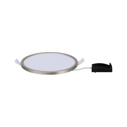 Paulmann 92946 - LED/11W IP23 Einbauleuchte AREO für Badezimmer, 230V, Durchmesser 18 cm, mattchrom