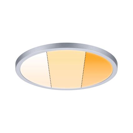Paulmann 92992 - LED/16W IP44 Badezimmer-Einbauleuchte AREO 230V 2000/3000/4000K Ø 23 cm mattchrom