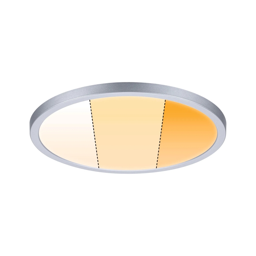 Paulmann 92992 - LED/16W IP44 Badezimmer-Einbauleuchte AREO 230V 2000/3000/4000K Ø 23 cm mattchrom