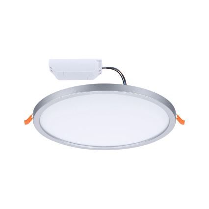 Paulmann 92992 - LED/16W IP44 Badezimmer-Einbauleuchte AREO 230V 2000/3000/4000K Ø 23 cm mattchrom