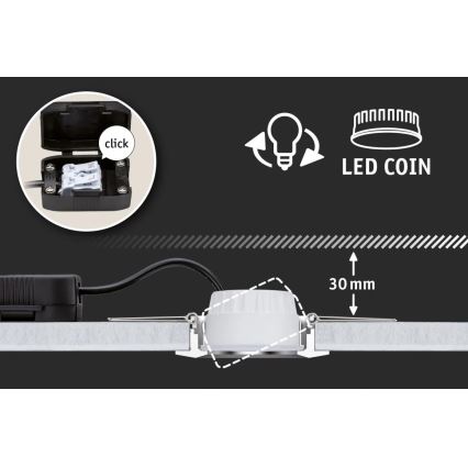 Paulmann 93079 – LED/6W Dimmbare Module NOVA 230V 4000K