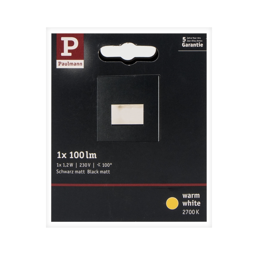 Paulmann 93094 - LED/1,2W Treppenlicht EDGE 230V