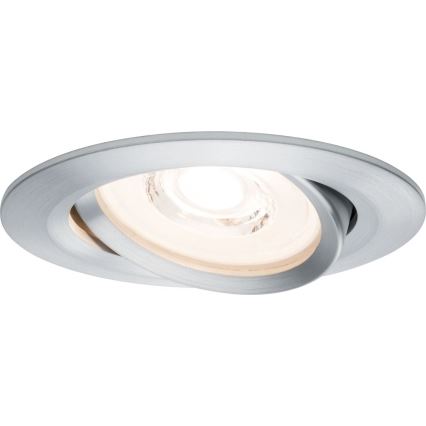 Paulmann 93943 - SET 3xLED/6,8W IP23 dimmbar Badezimmer-Einbauleuchte COIN 230V