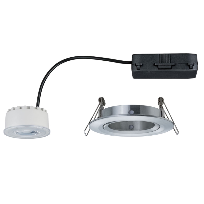 Paulmann 93946 - LED/6,8W IP23 Dimmbare Einbauleuchte für Badezimmer COIN 230V